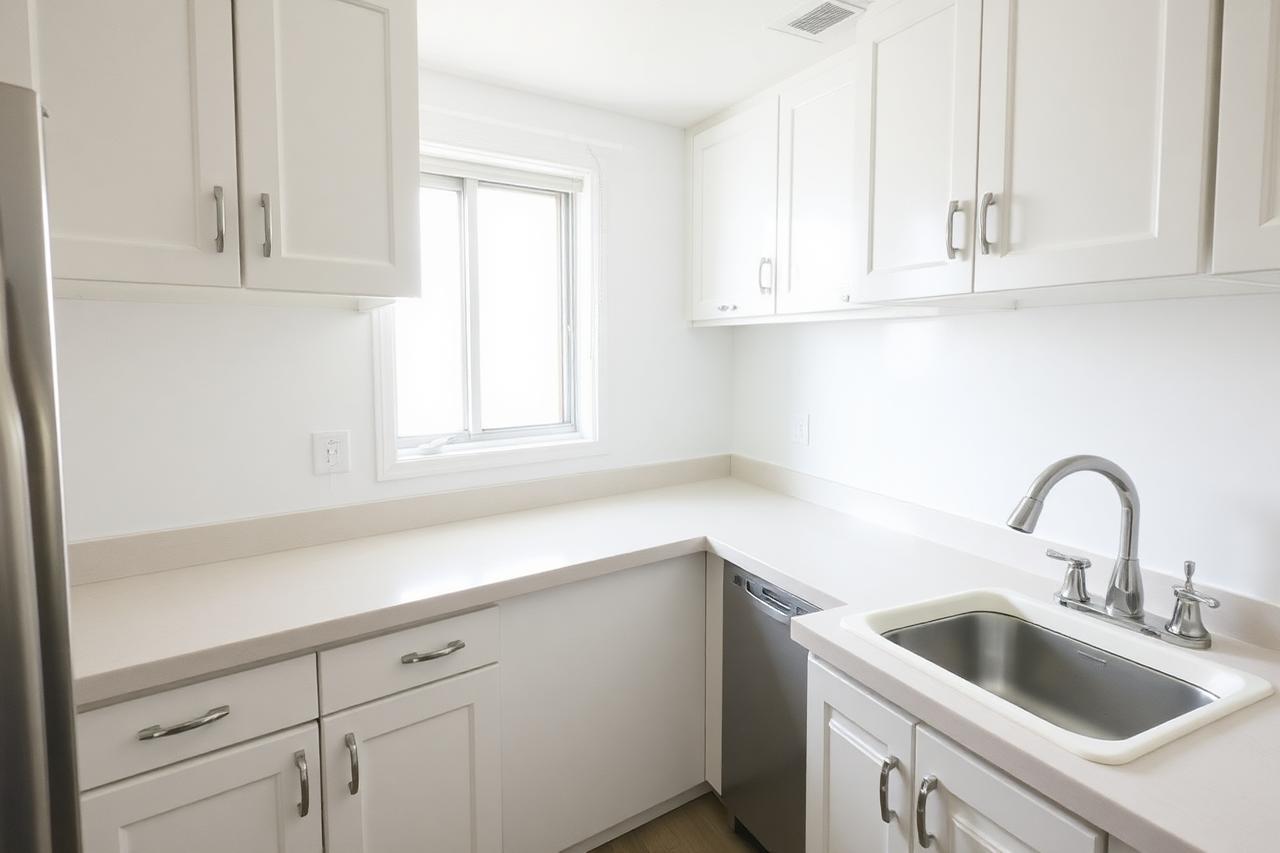 After — clean kitchen